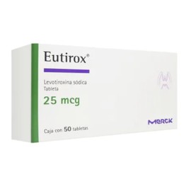 EUTIROX (LEVOTIROXINA SODICA) TAB 25MCG C50