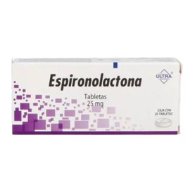 ESPIRONOLACTONA TAB 25MG C20