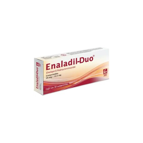 ENALADIL-DUO (ENALAPRIL/HIDROCLOROTIAZIDA) COMP 20/12.5MG C30