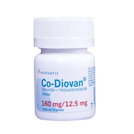 CO-DIOVAN (VALSARTAN/HIDROCLOROTIAZIDA) TAB 160MG/12.5MG C14