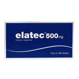 ELATEC (DIOSMINA/HESPERIDINA) TAB 500MG C30