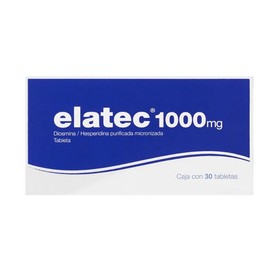 ELATEC (DIOSMINA/HESPERIDINA) TAB 1000MG C30