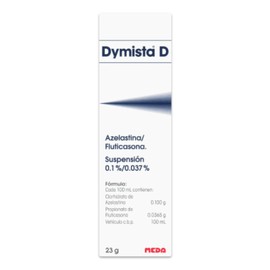 DYMISTA D (AZELASTINA/FLUTICASONA) 0.1/0.037% FCO 25ML