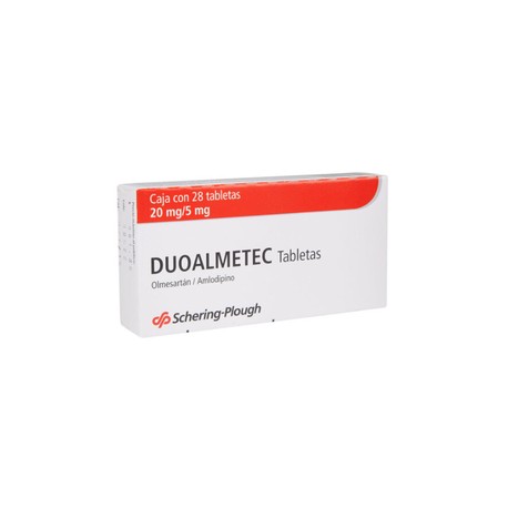 DUOALMETEC (OLMESARTAN/AMLODIPINO) TAB 20MG/5MG C28