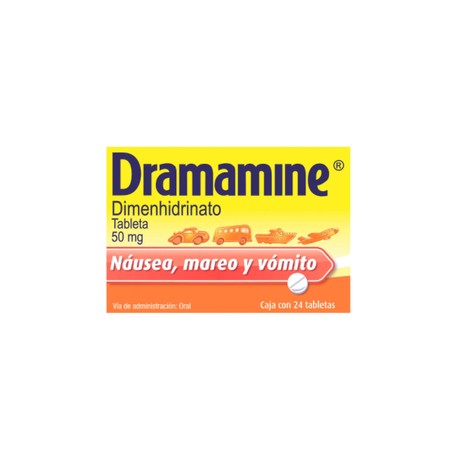 DRAMAMINE (DIMENHIDRINATO) TAB 50MG C24