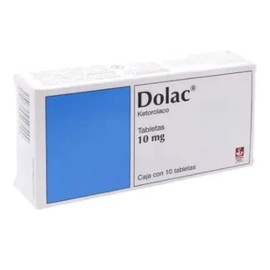 DOLAC (KETOROLACO) TAB 10MG C10