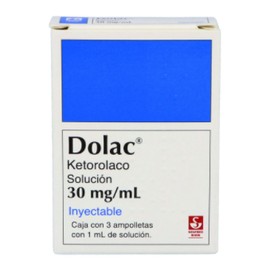 DOLAC (KETOROLACO) AMP 30MG/ML C3