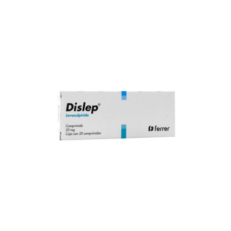 DISLEP (LEVOSULPIRIDA) COMP 25MG C20