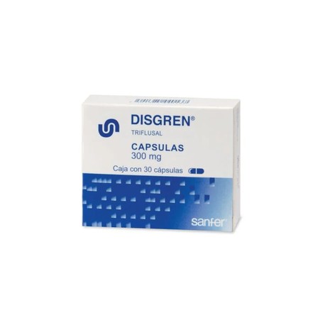 DISGREN (TRIFLUSAL) CAP 300MG C30