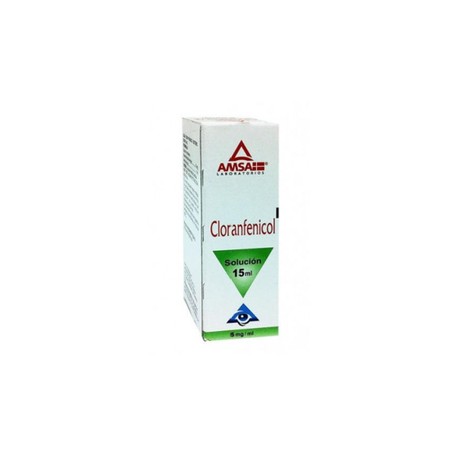 CLORANFENICOL SOL OFT 15ML AMSA