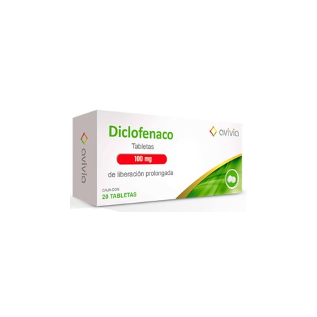 DICLOFENACO TAB 100MG C20 AVIVIA