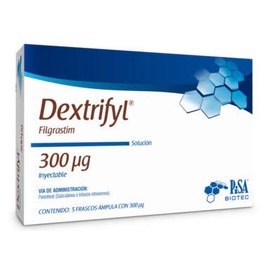 DEXTRIFYL (FILGRASTIM) FCO AMP 300MCG C5