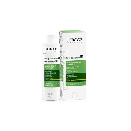 DERCOS SHAMPOO ANTICASPA DS CABELLO SECO 200ML