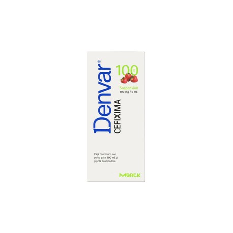 DENVAR (CEFIXIMA) SUSPENSIÓN 100MG/5ML 100ML