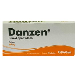 DANZEN (SERRATIOPEPTIDASA) TAB 10MG C20