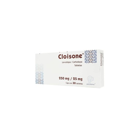 CLOISONE (LEVODOPA/CARBIDOPA) TAB 250MG/25MG C30