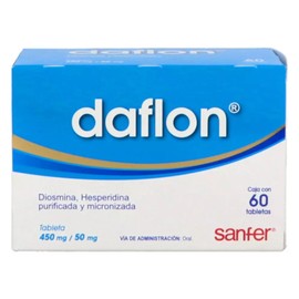 DAFLON (DIOSMINA/HESPERIDINA) TAB 450MG/50MG C60