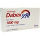 DABEX XR (METFORMINA) TAB 1000MG C30