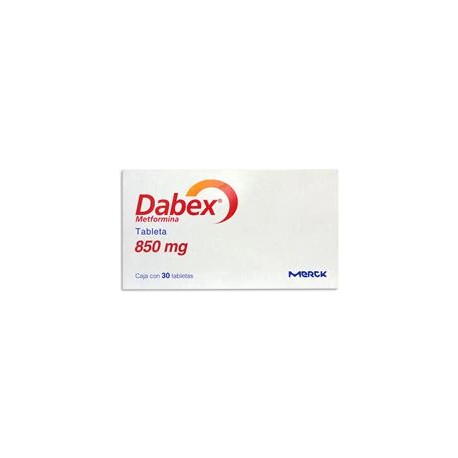 DABEX (METFORMINA) TAB 850MG C30