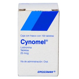 CYNOMEL (LIOTIRONINA) TAB 25MCG C100