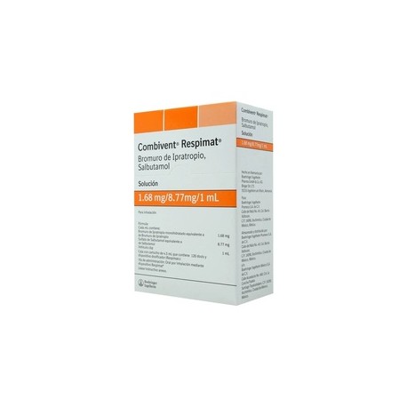 COMBIVENT RESPIMAT (IPRATROPIO/SALBUTAMOL) SPRAY 1.68MG/8.77MG/1ML C1