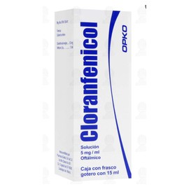 CLORANFENICOL SOL 5MG/ML 15ML OPKO