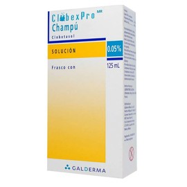 CLOBEX-PRO CHAMPU (CLOBETASOL) SOL 0.05% 125ML