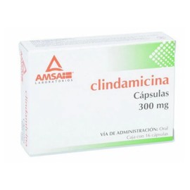 CLINDAMICINA CAP 300MG C16 AMSA