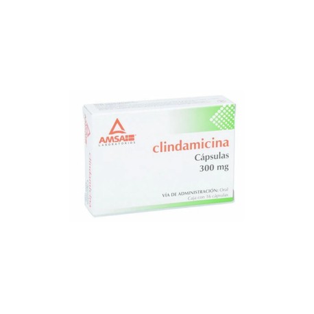 CLINDAMICINA CAP 300MG C16 AMSA