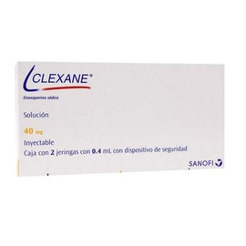 CLEXANE (ENOXAPARINA) JGA 40MG C2