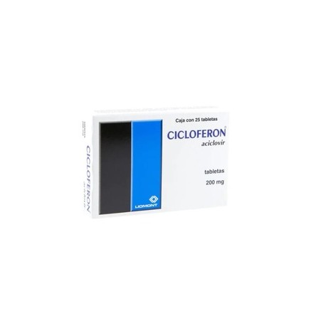 CICLOFERON (ACICLOVIR) TAB 200MG C25