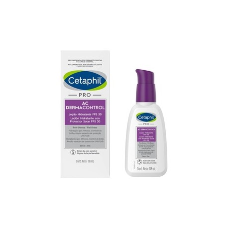 CETAPHIL PRO AC DERMACONTROL LOCION HIDRATANTE 30+FPS 118ML